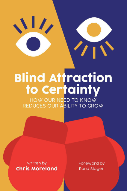 Cover of Blind Attraction to Certainty by Chris Moreland